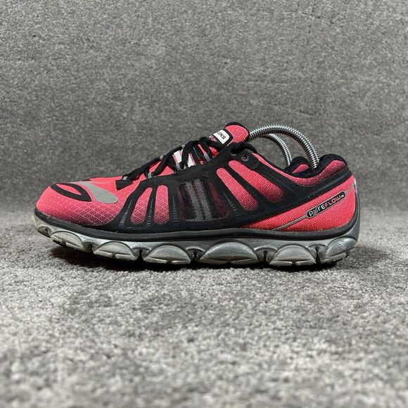 Brooks Pure Flow 2 1201311B613 Pink Black Athletic Running Shoes Women’s Sz 10 - Picture 7 of 14